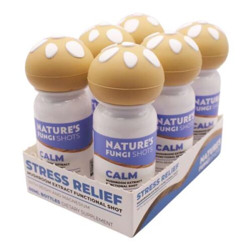 Nature’s Fungi Functional Mushroom Shots 60ml – Calm Blend - Image 1