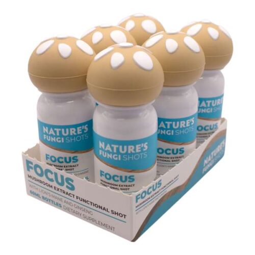 Nature’s Fungi Functional Mushroom Shots 60ml – Focus Blend - Image 1