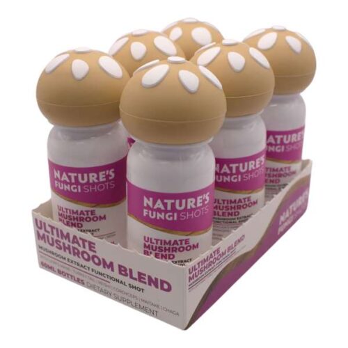 Nature’s Fungi Functional Mushroom Shots 60ml – Ultimate Mushroom Blend - Image 1